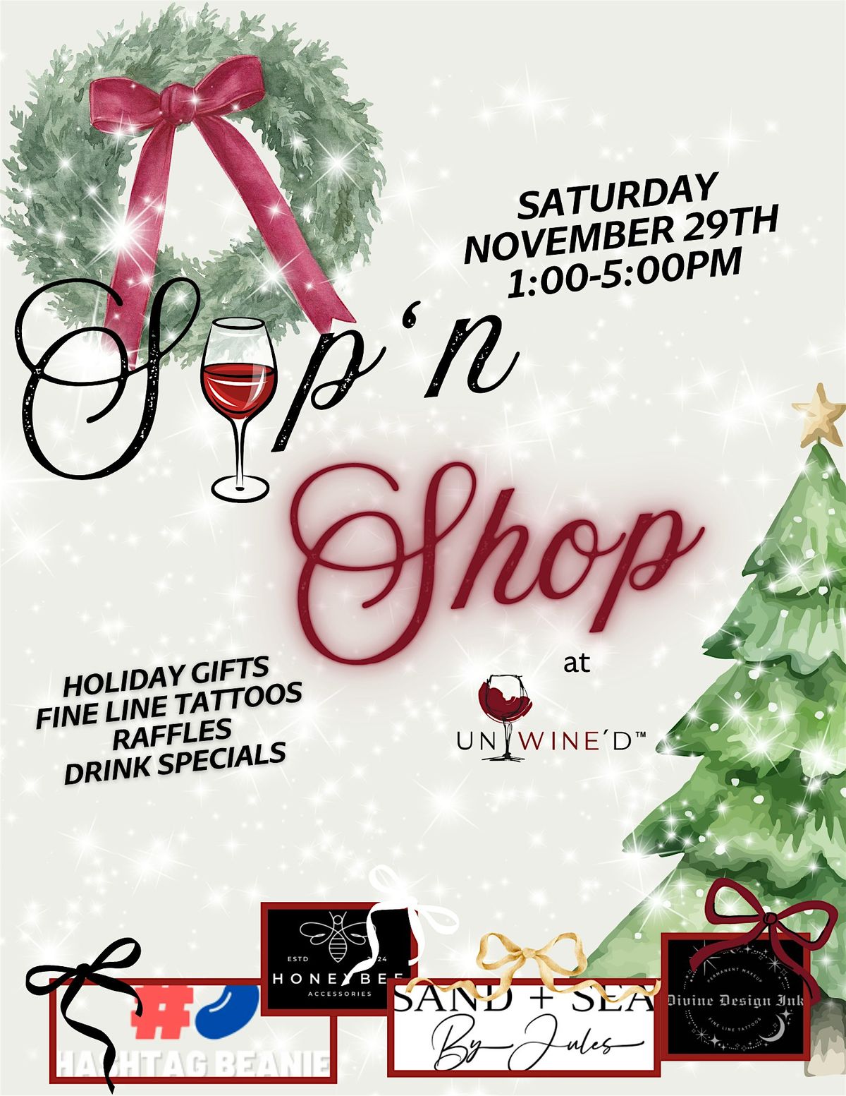 Sip N' Shop @ Unwine'd | Event in Rochester | AllEvents