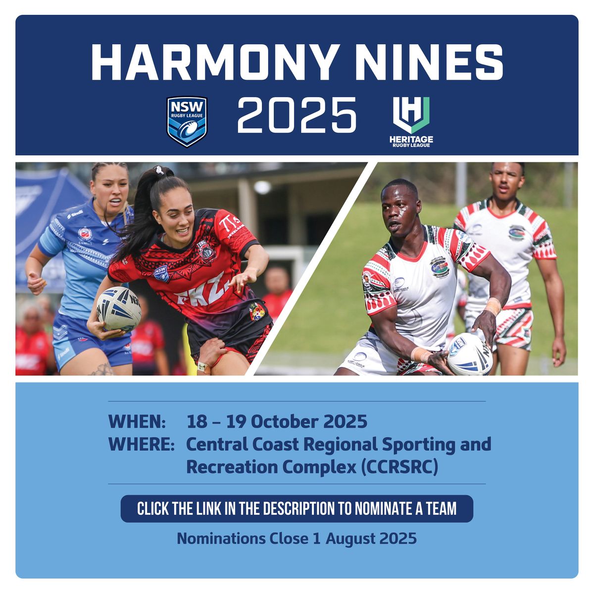Harmony Nines 2025, 18 October | Event in Tuggerah | AllEvents