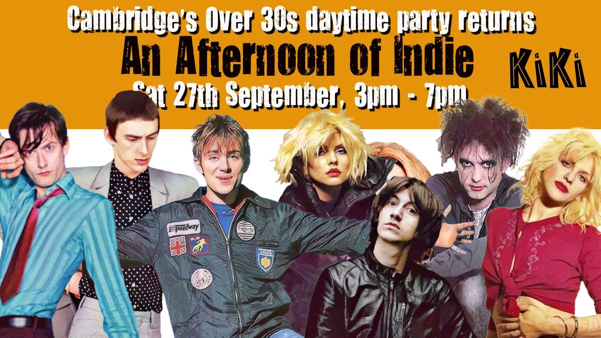 CAMBRIDGE: An Afternoon of indie - Indie for the over 30s: 27th September, 3pm-7pm, 27 September | AllEvents