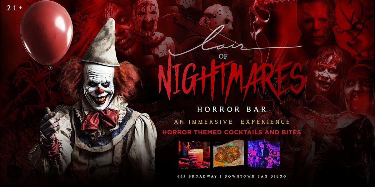 Lair of Nightmares Speakeasy Friday October 17th, 2025, 17 October | Event in San Diego | AllEvents