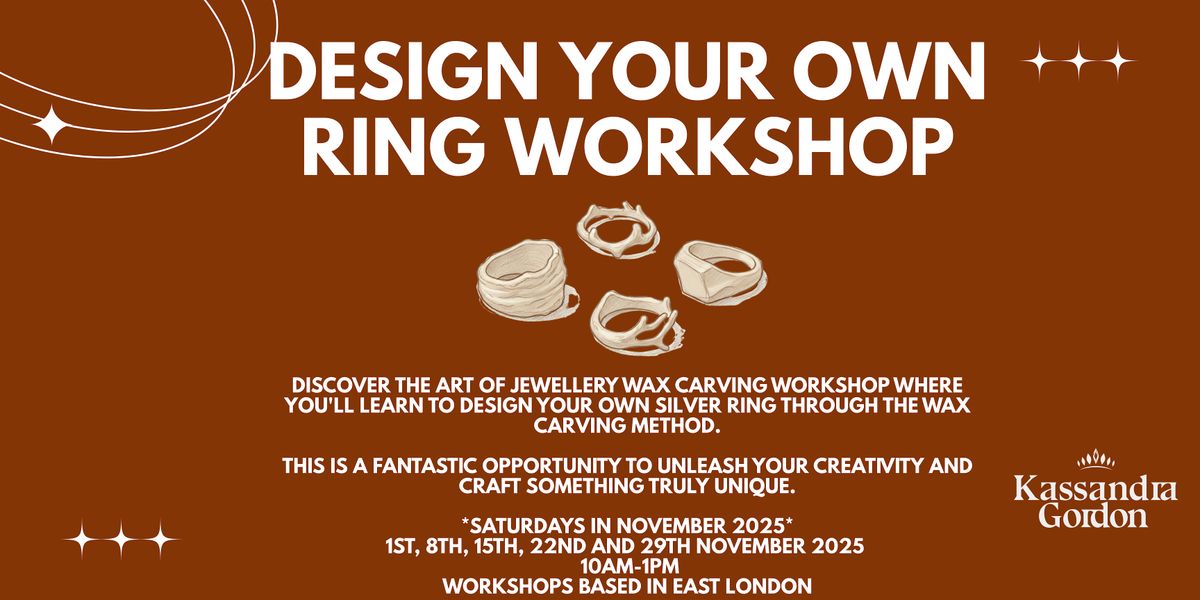 Design your own ring workshop, 1 November | Event in Ilford | AllEvents