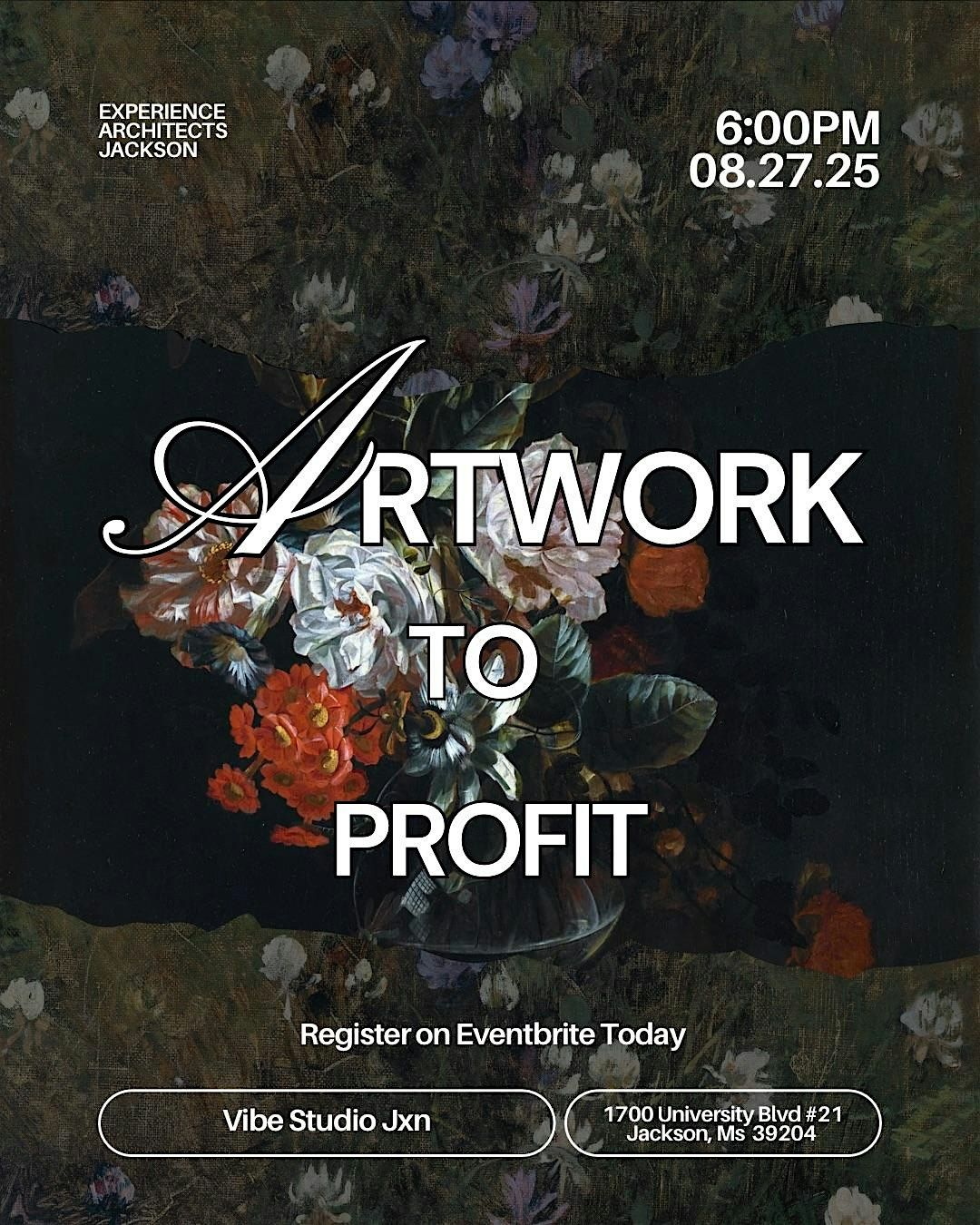 Artwork To Profit: How To Pay Yourself, the Business, and Save for Taxes, 27 August | Event in Jackson | AllEvents