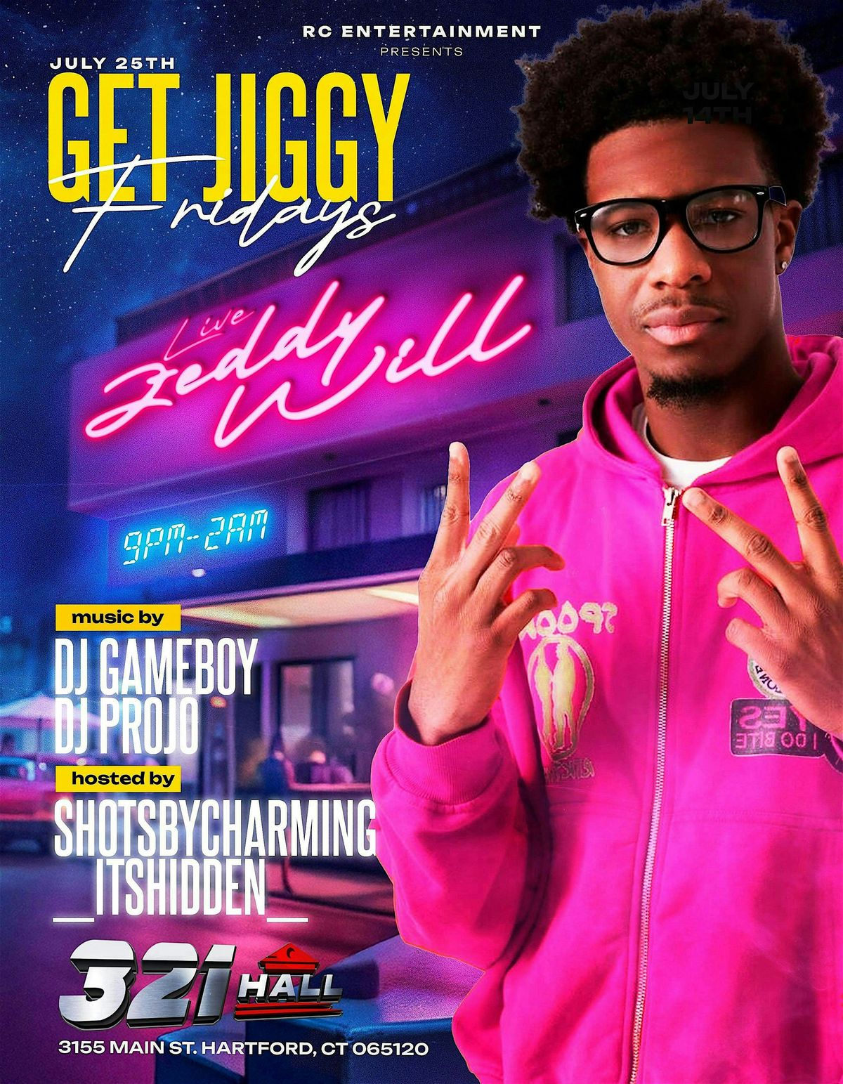 Get Jiggy Fridays, 25 July | Event in Hartford | AllEvents