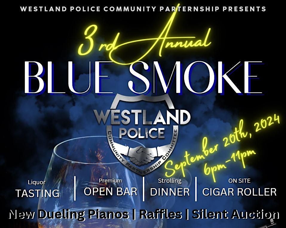 BLUE SMOKE 2025, 20 September | Event in Westland | AllEvents