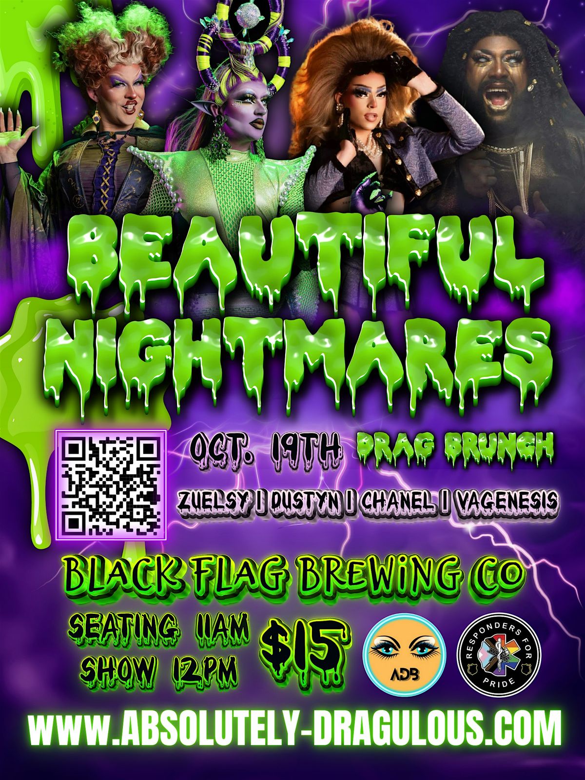 Beautiful Nightmares Drag Brunch!, 19 October | Event in Columbia | AllEvents