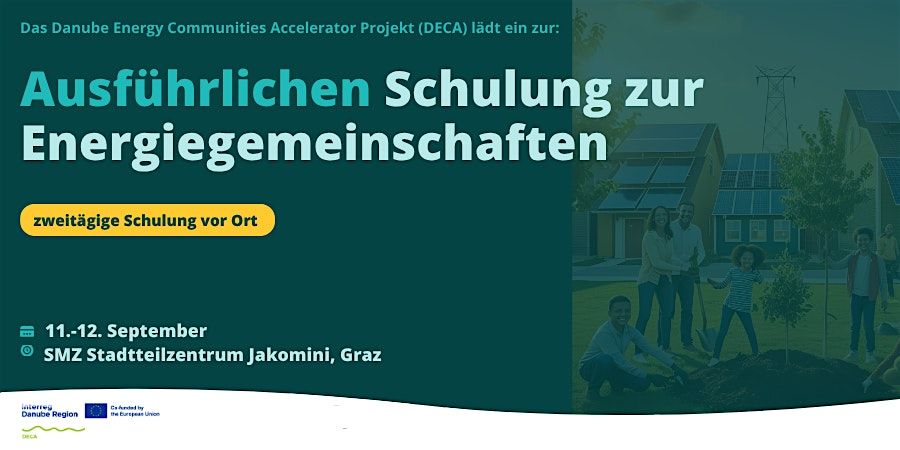 Ausführliche Schulung zur Energiegemeinschaft, 11 September | Event in Graz | AllEvents
