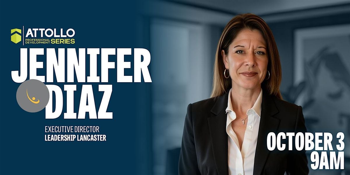 Attollo PD Series: Jennifer Diaz, 3 October | Event in Lancaster | AllEvents