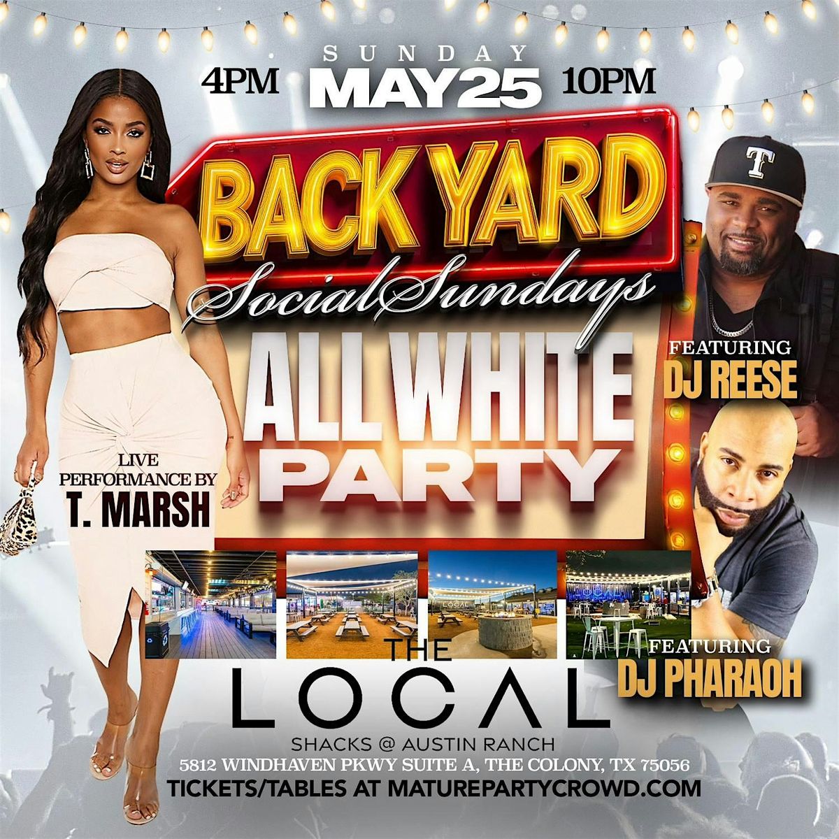BACKYARD SOCIAL SUNDAYS | Event in The Colony | AllEvents