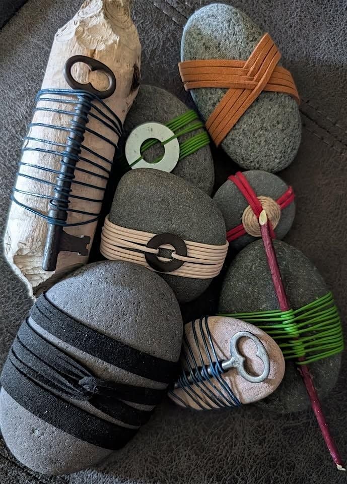 Zen Rocks-Rock Wrapping with Sandy VanPatten, 13 July | Event in Calumet Township | AllEvents