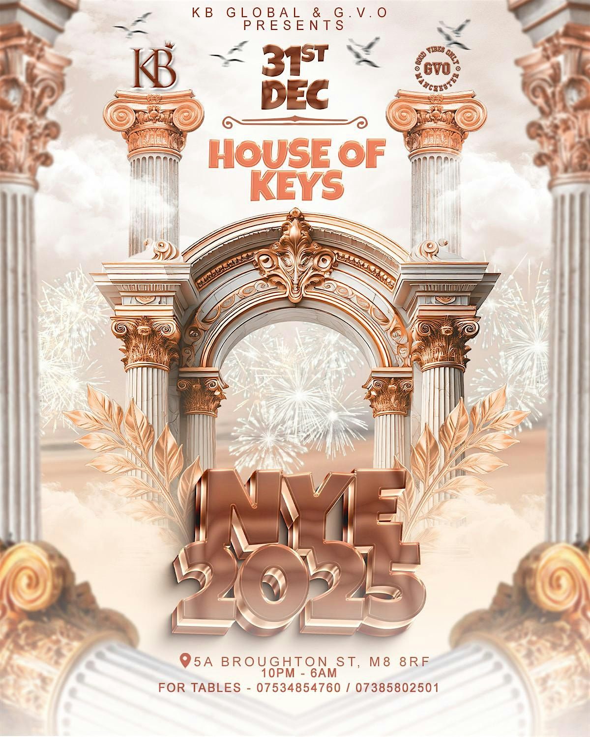 House Of Keys - NYE, 31 December | Event in Cheetham Hill | AllEvents