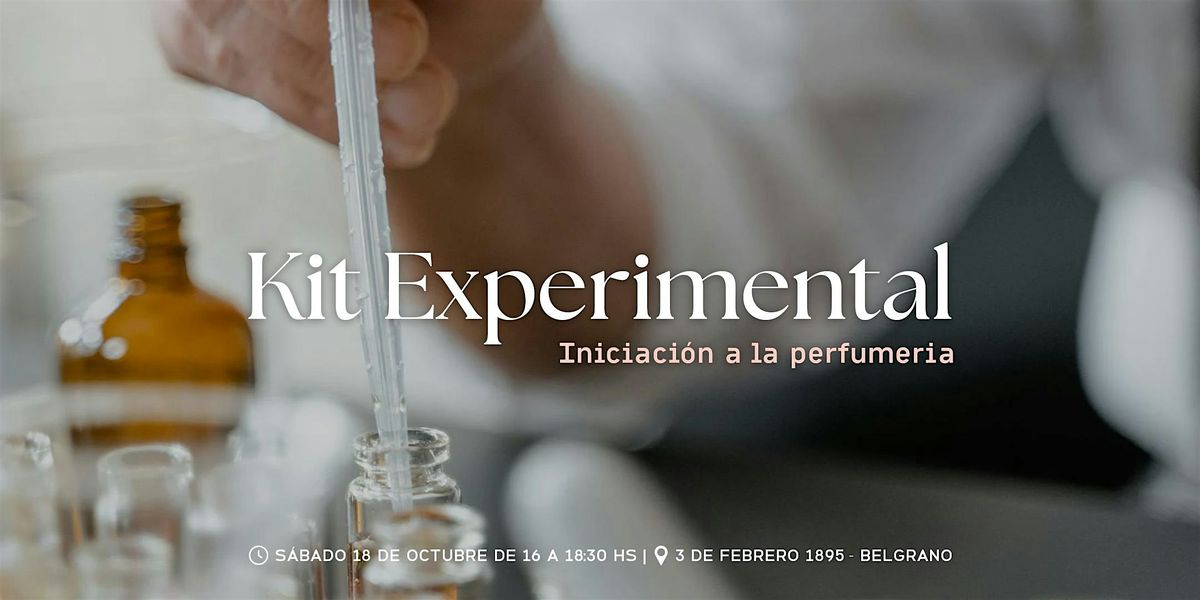 Kit experimental - Iniciación a la perfumería, 18 October | Event in Buenos Aires | AllEvents