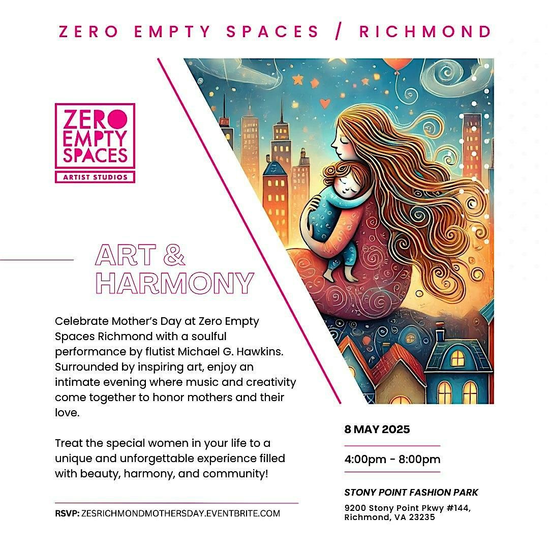 Art & Harmony – A Soulful Mother’s Day Celebration at Zero Empty Spaces, 8 May | Event in Richmond
