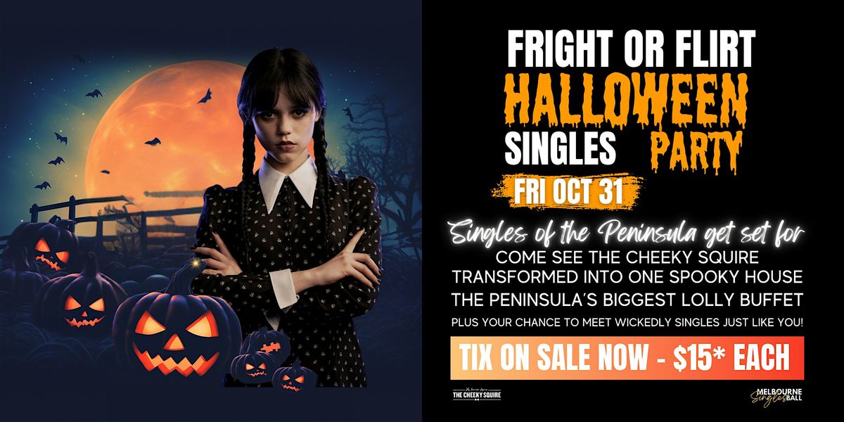 Fright or Flirt Halloween Singles Party at Cheeky Squire, Frankston!, 31 October | Event in Frankston | AllEvents