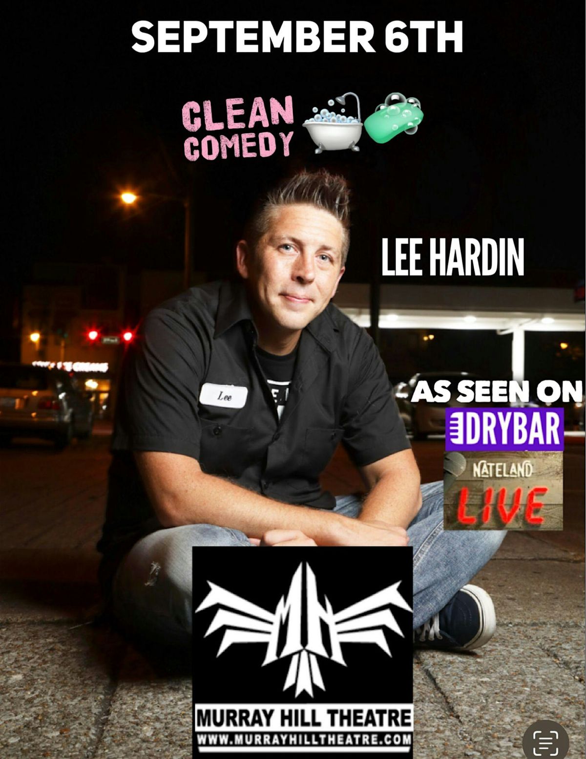 Comedian Lee Hardin With Special Guest Joel Beasley and Mike Freed, 6 September | Event in Jacksonville | AllEvents