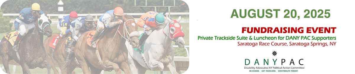 DANY PAC Day at the Races!, 20 August | Event in Saratoga Springs | AllEvents