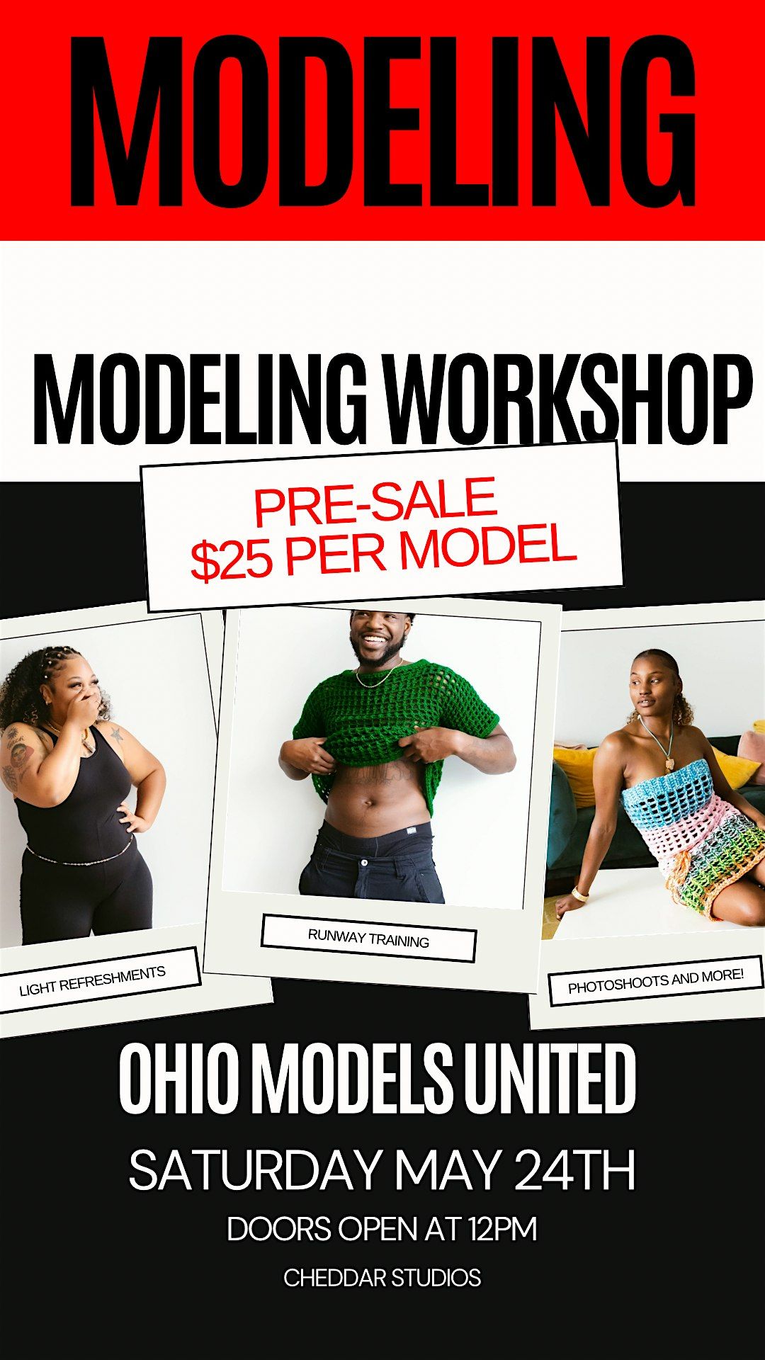 MODELING WORKSHOP | Event in Independence | AllEvents
