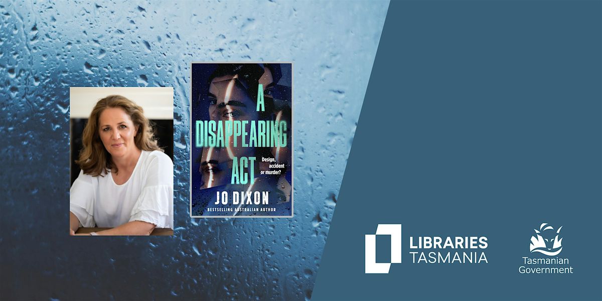 Author Event Jo Dixon at Devonport Library, 31 October | Event in Devonport | AllEvents