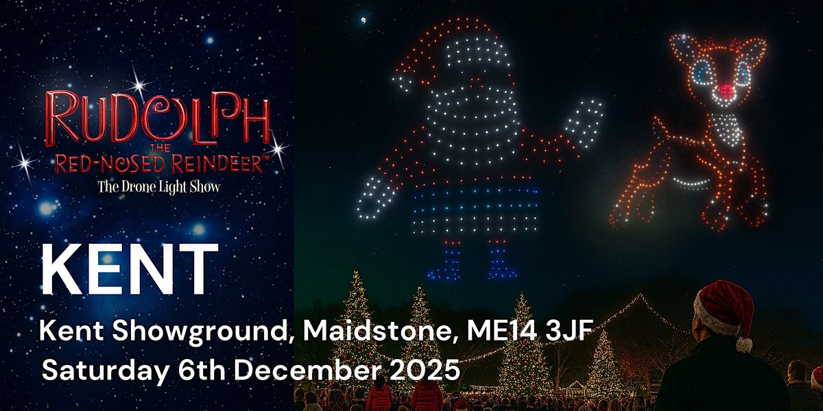 Rudolph The Red Nosed Reindeer Light Show-Kent, 6 December | Event in Maidstone | AllEvents