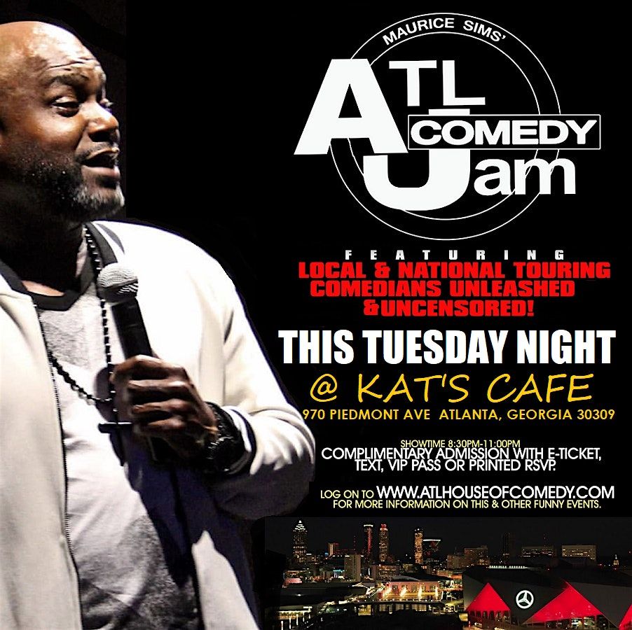 ATL Comedy Jam this Tuesday @ Kats Cafe | Event in Atlanta | AllEvents