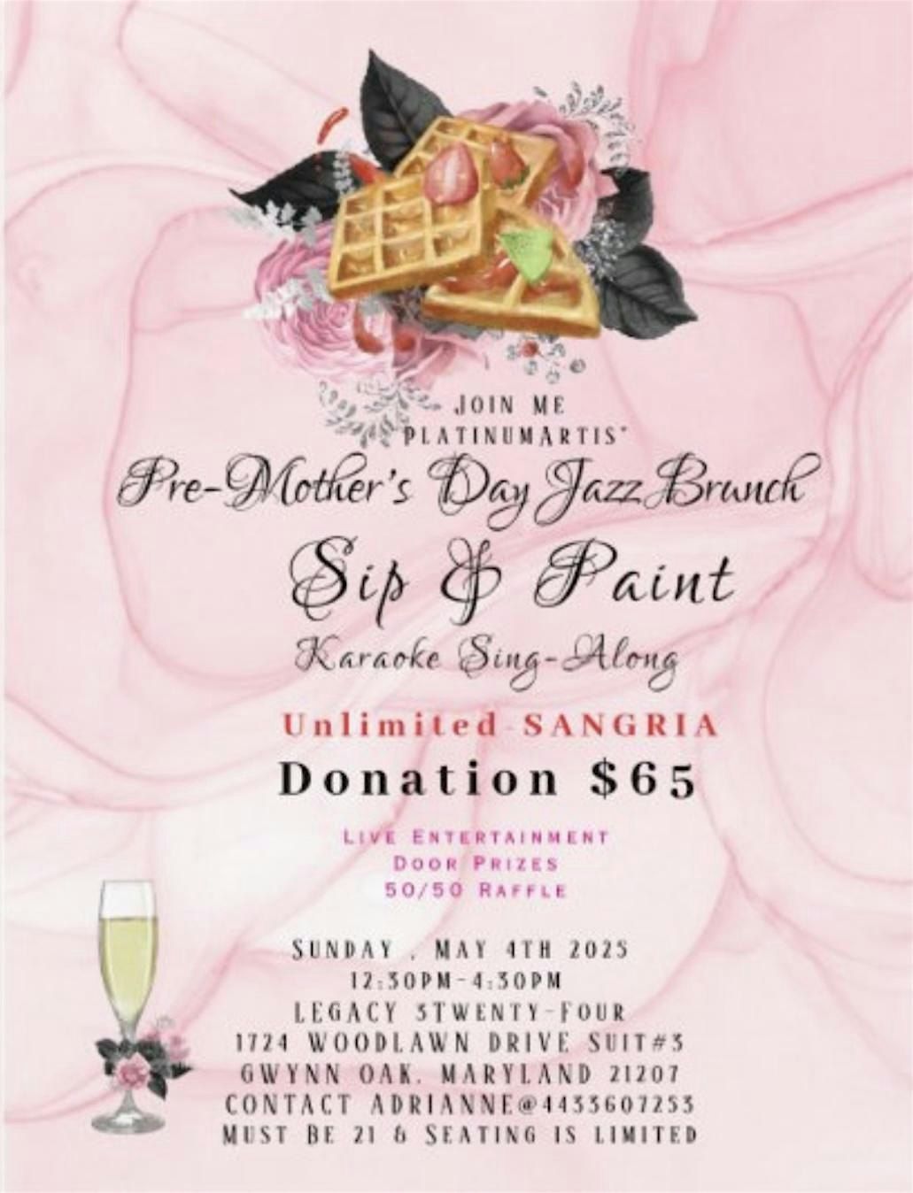 Mother’s Day Jazz Brunch (Sip,Paint ,Sing Along) | Event in Woodlawn | AllEvents