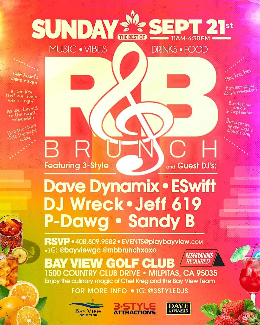 Sep 21 - The Best of RnB Brunch., 21 September | Event in Milpitas | AllEvents