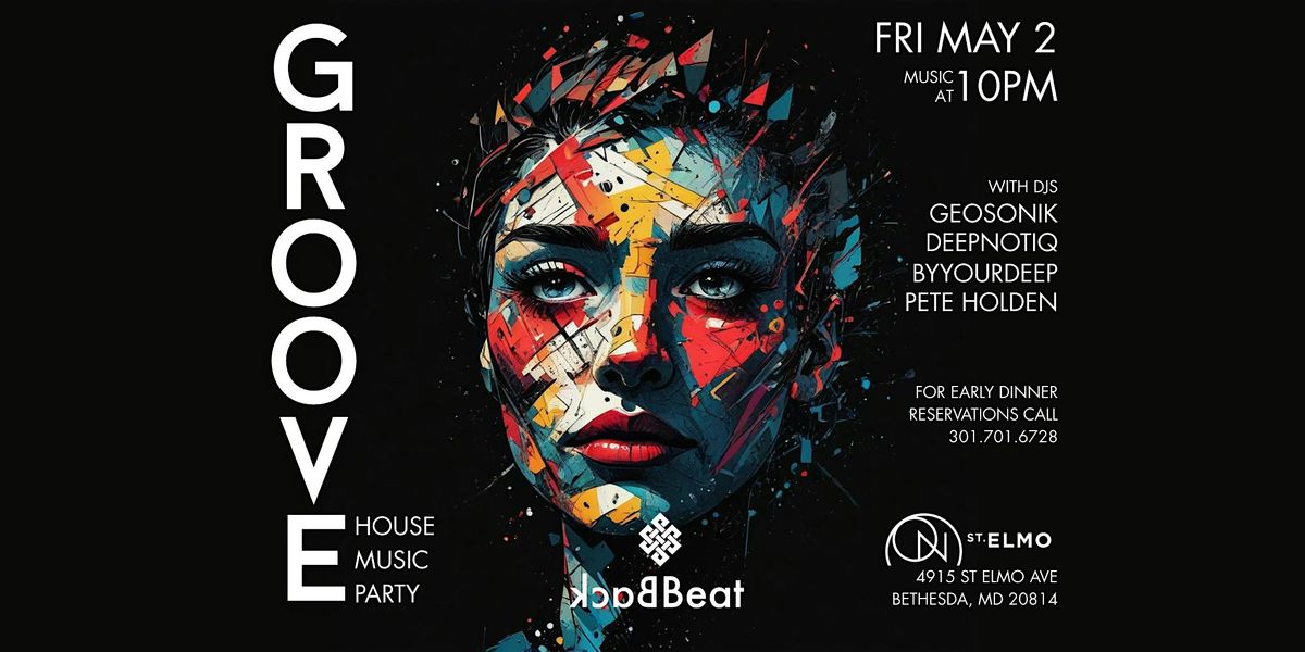 GROOVE at On St. Elmo - FREE party, 2 May | Event in Bethesda | AllEvents