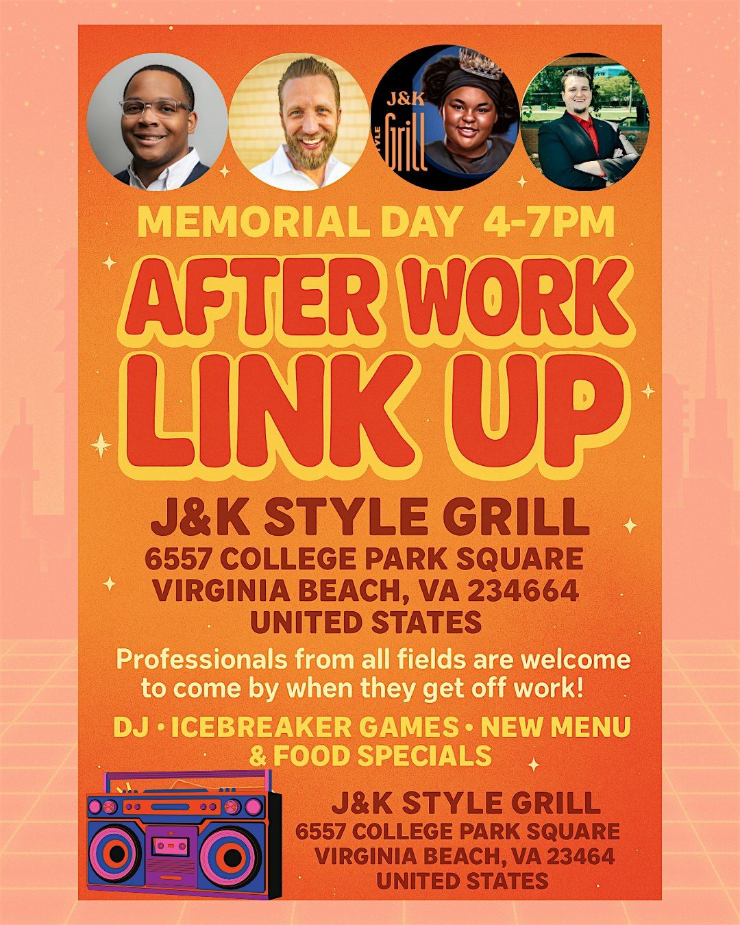 After Work Link Up, 26 May | Event in Virginia Beach | AllEvents