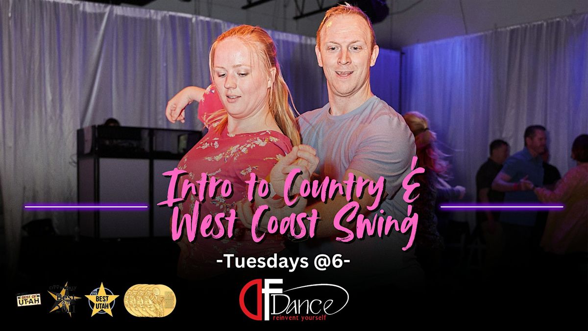 Step Into the Beat! Country & West Coast Swing Dancing for total Beginners!, 12 August | Event in South Salt Lake