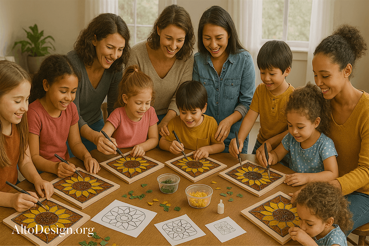 Mommy & Me Jubilee Stained Glass class, 8 May | Event in Hurricane | AllEvents