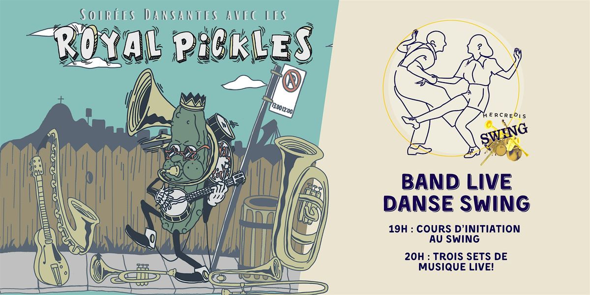 Les ROYAL PICKLES aux Mercredis swing - Live jazz and swing dancing !, 8 October | Event in Montréal | AllEvents