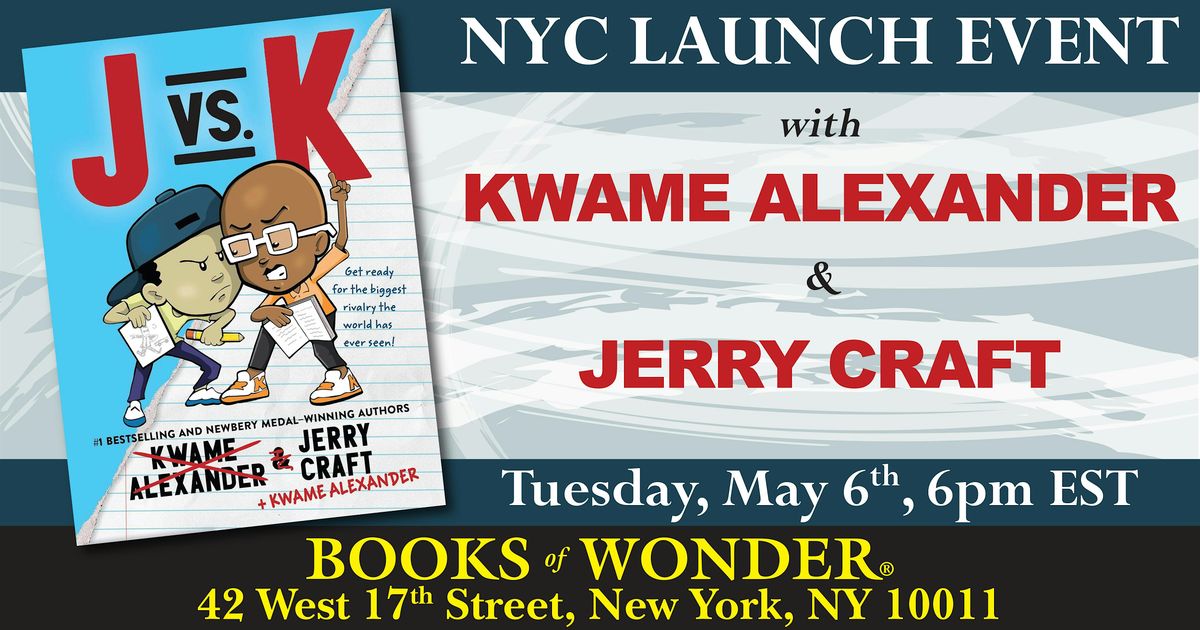 NYC  Launch Event | J vs. K | Event in New York | AllEvents