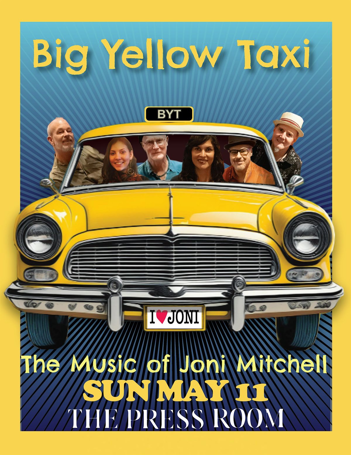 Big Yellow Taxi: A Tribute To Joni Mitchell, 11 May | Event in Portsmouth | AllEvents