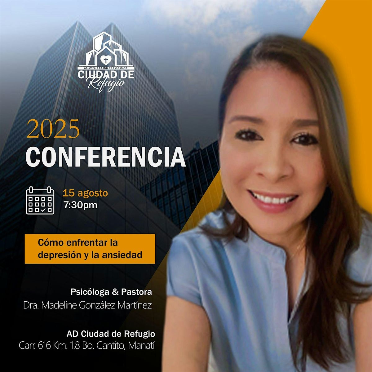 Conferencia Còmo enfrentar la Depresión y la ansiedad, 15 August | Event in Barceloneta | AllEvents