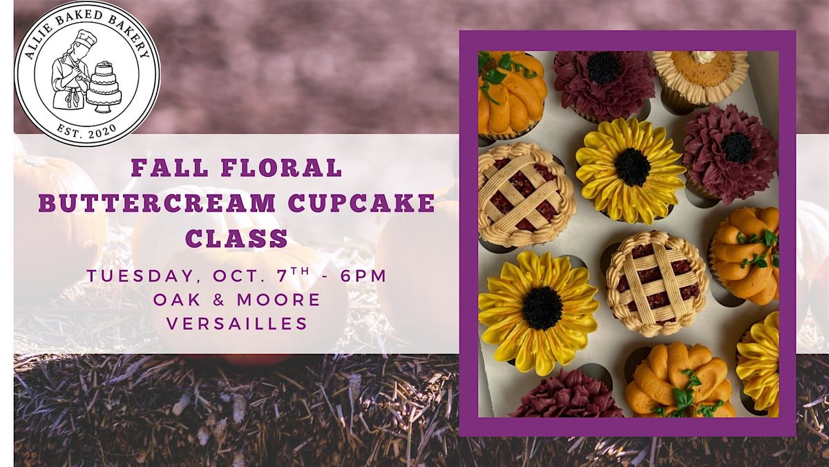 Fall Cupcake Decorating Class #2, 7 October | Event in Versailles | AllEvents