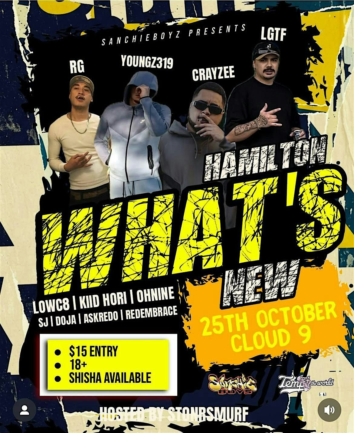 What's New  (Hamilton), 25 October | Event in Hamilton | AllEvents