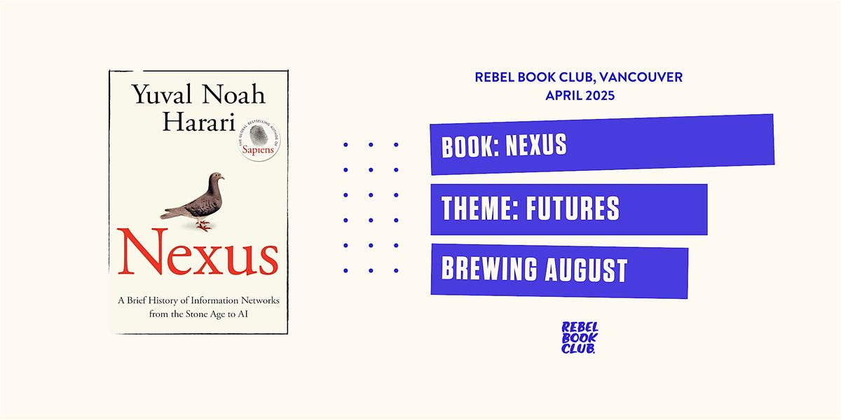 Rebel Book Club Vancouver x Futures, 29 April | Event in Vancouver | AllEvents