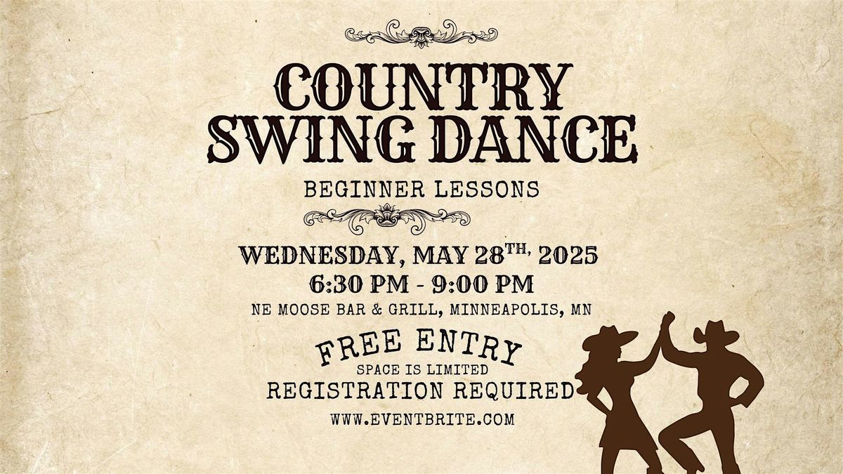 Country Swing Dance Lessons, 28 May | Event in Minneapolis | AllEvents