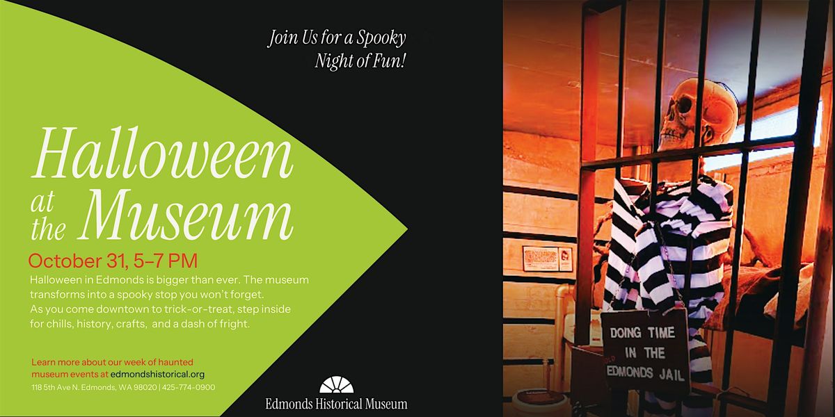 Halloween at the Museum, 31 October | Event in Edmonds | AllEvents