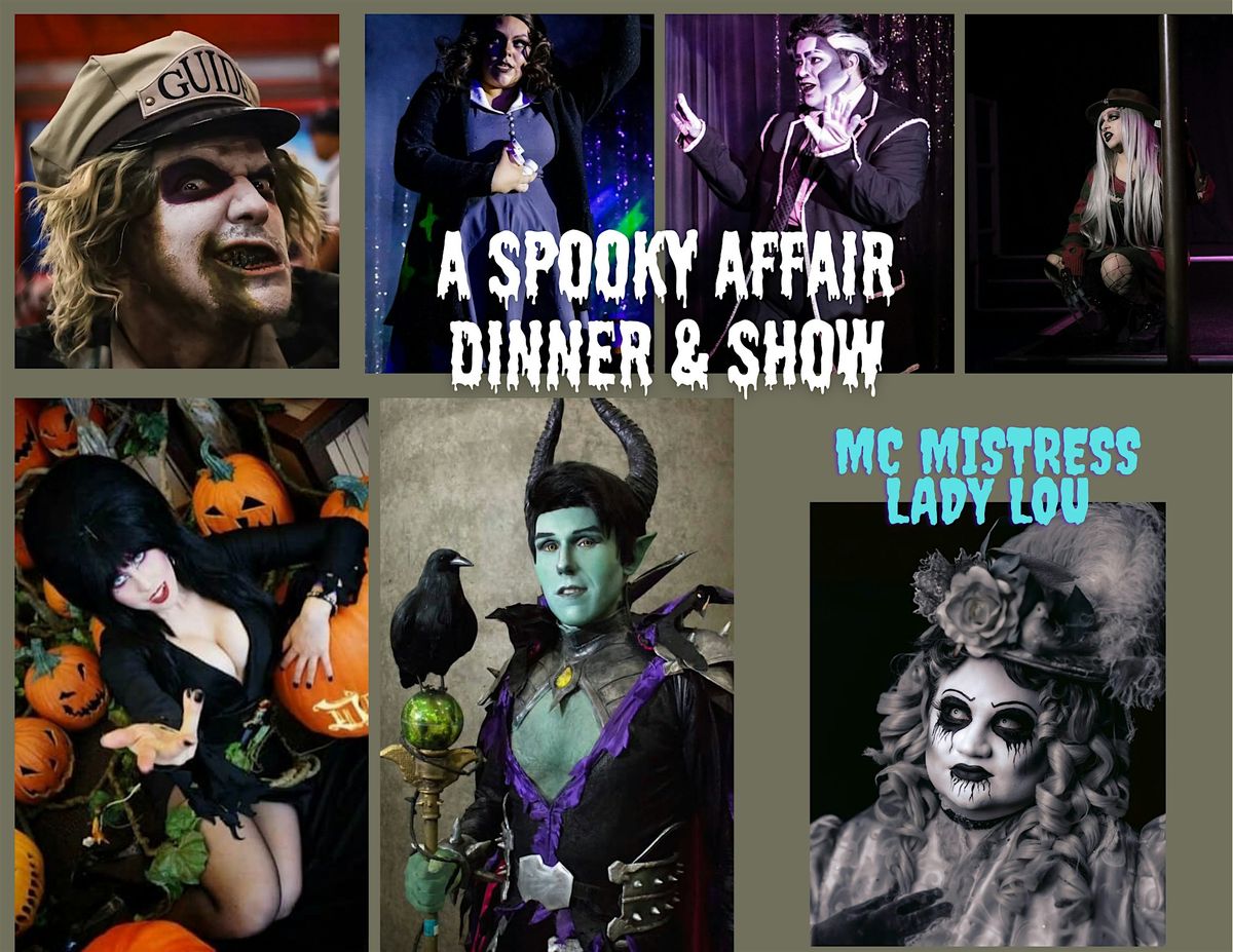 A Spooky Affair Dinner And Show, 5 September | Event in Ontario | AllEvents