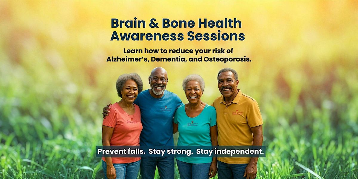 Active Aging Week: Brain & Bone Health Awareness Sessions, 8 October | Event in Rockville | AllEvents
