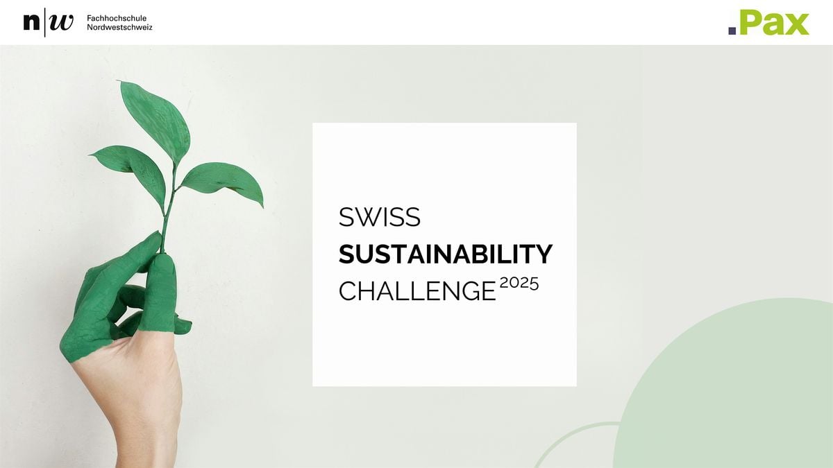 Awards Ceremony Swiss Sustainability Challenge 2025, 22 October | Event in Basel | AllEvents