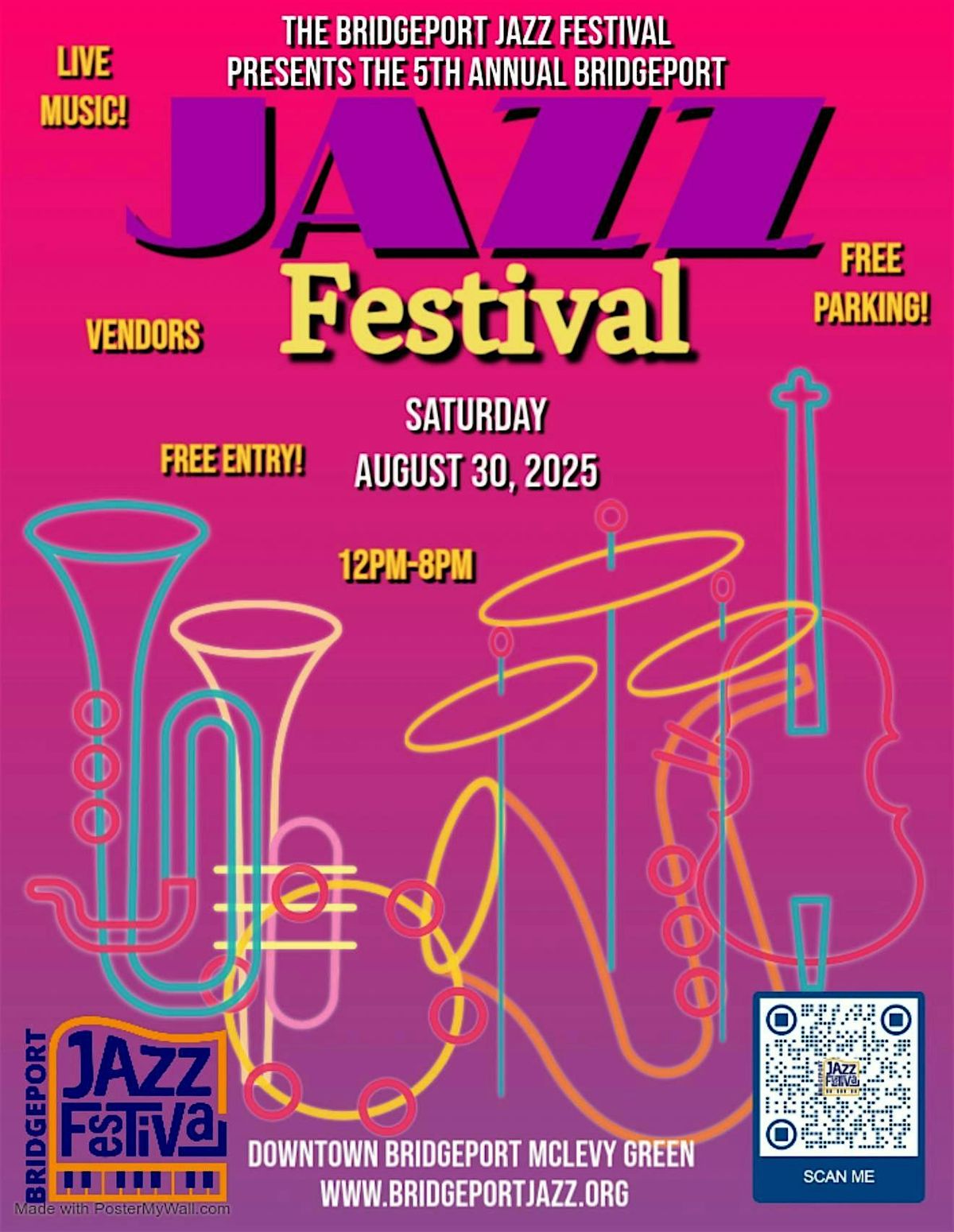 The 5th Annual Bridgeport Jazz Festival!, 30 August | Event in Bridgeport | AllEvents