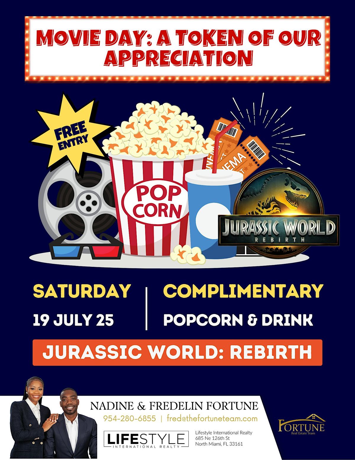 2nd Annual Movie Day : A Token Of Our  Appreciation, 19 July | Event in Davie | AllEvents
