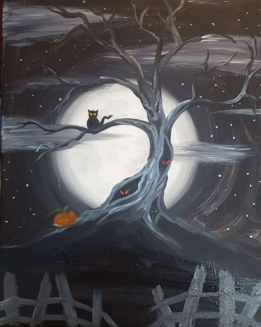 Blacklight Paint and Sip -All Hallow's Tree - St. Charles, IL, 16 October | Event in St. Charles | AllEvents