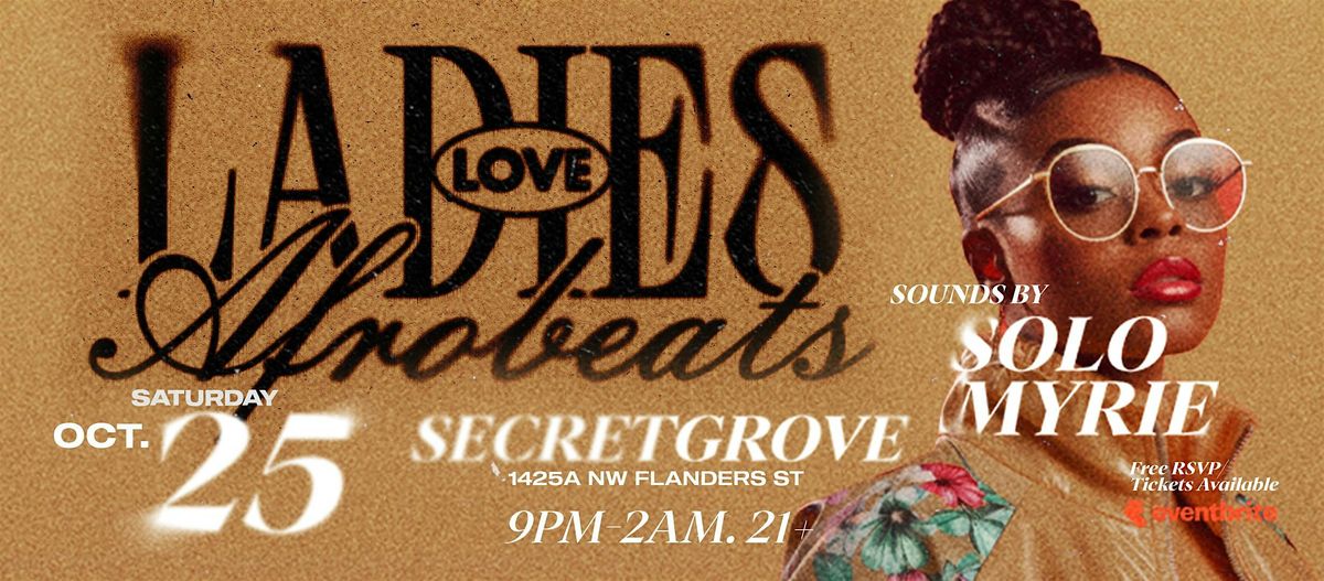 LADIES LOVE AFROBEATS, 25 October | Event in Portland | AllEvents