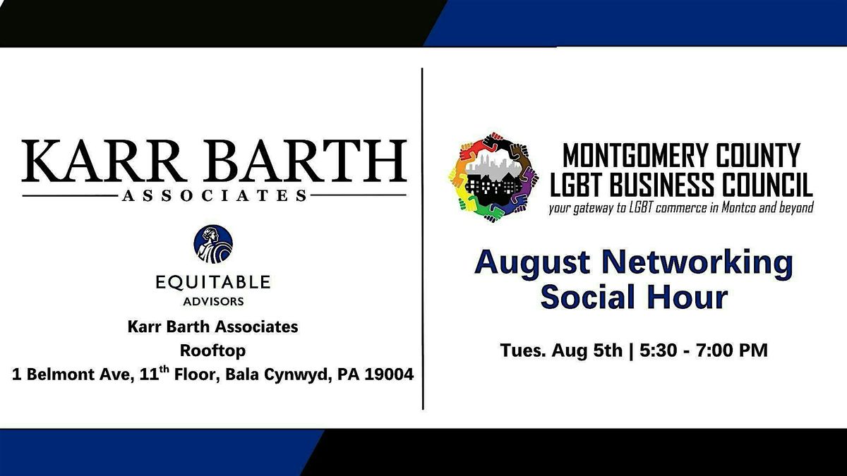 August Networking Social Hour in Bala Cynwyd, 5 August | Event in Bala Cynwyd | AllEvents