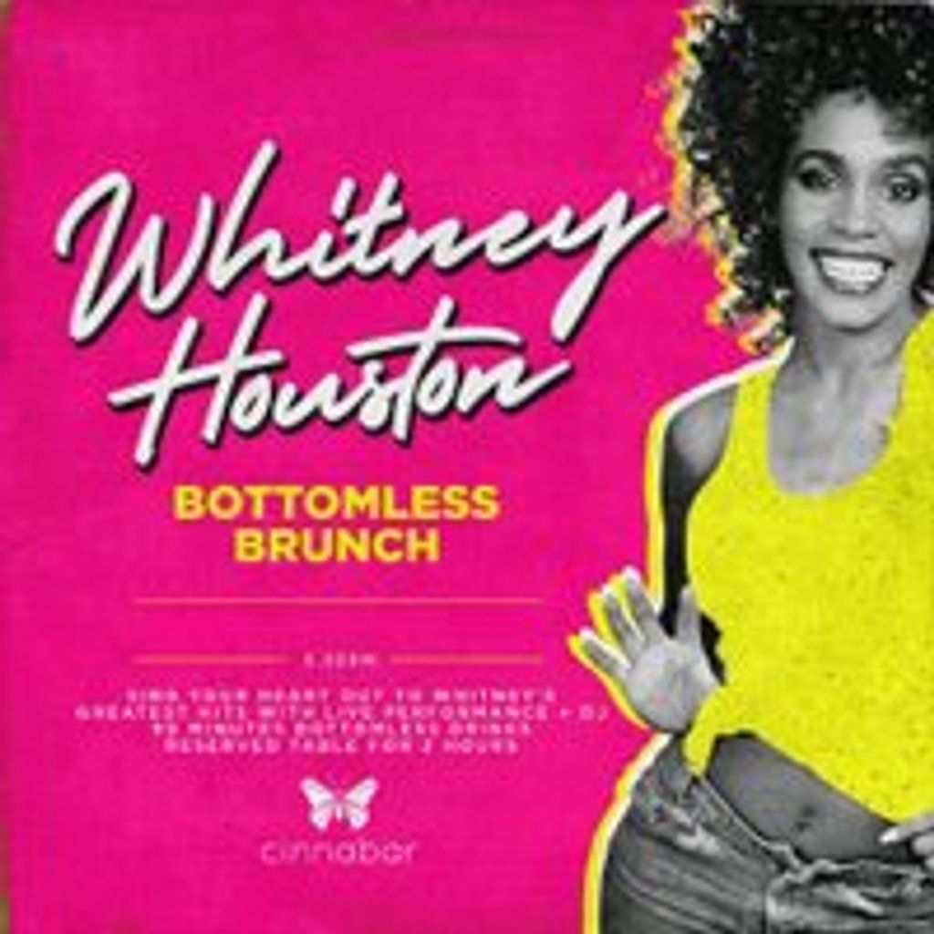 Whitney Houston Bottomless Brunch - Stevenage, 21 March | Event in Stevenage | AllEvents