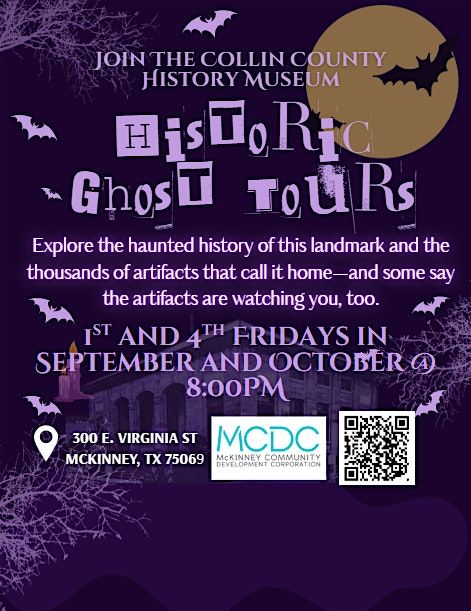 Historic Ghost Tour, 5 September | Event in McKinney | AllEvents