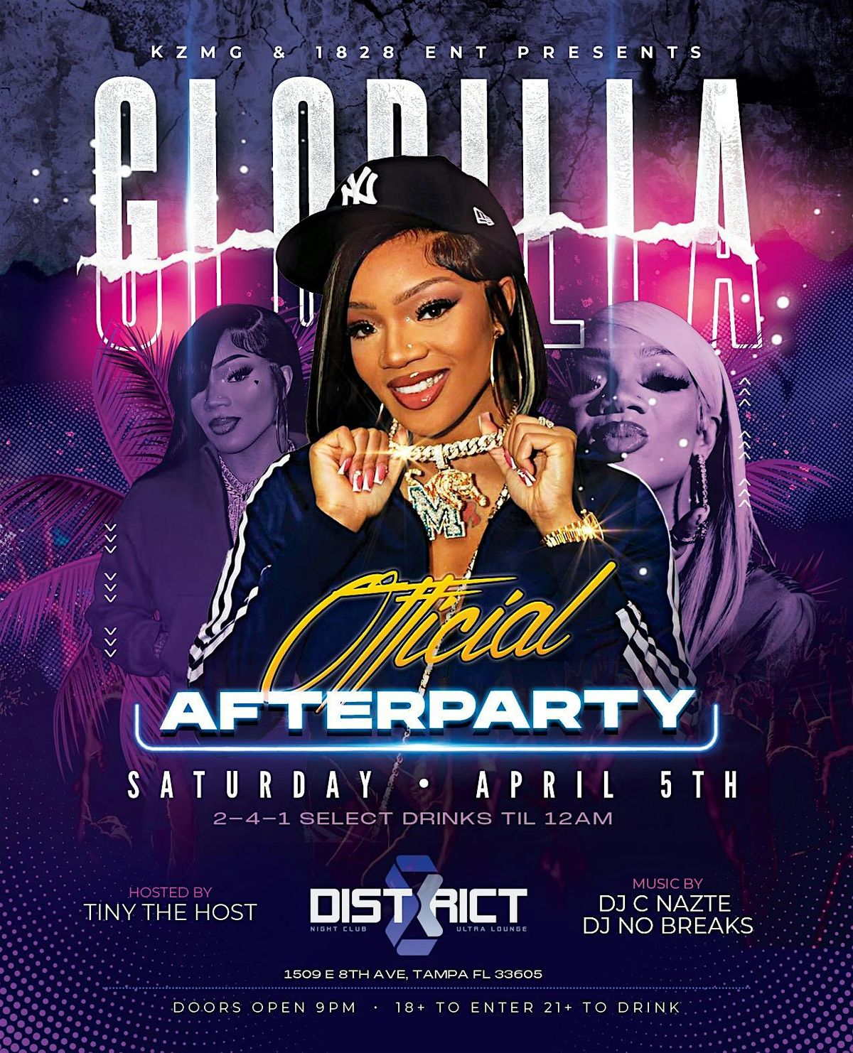 Glorilla Official After Party | Event in Tampa | AllEvents