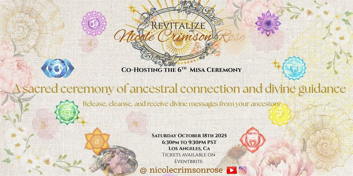 Ancestral Connection with channeled messages, 18 October | Event in Los Angeles | AllEvents